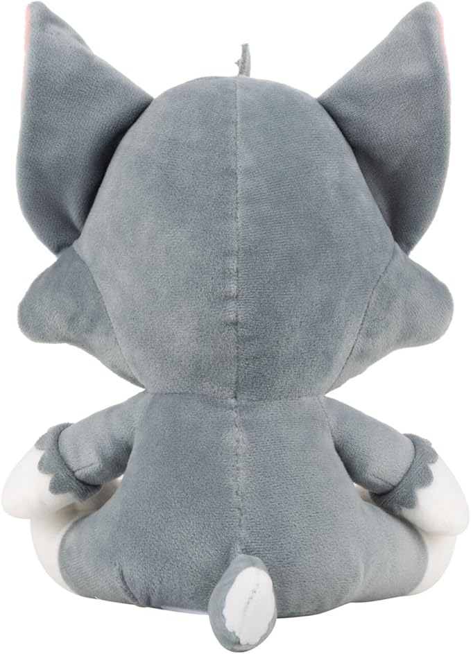 Jazwares Warner Bros. Discovery Tom and Jerry, 8-Inch Tom Plush - Super-Soft and Huggable Plush Toy - Official Licensed Plush - for All Ages