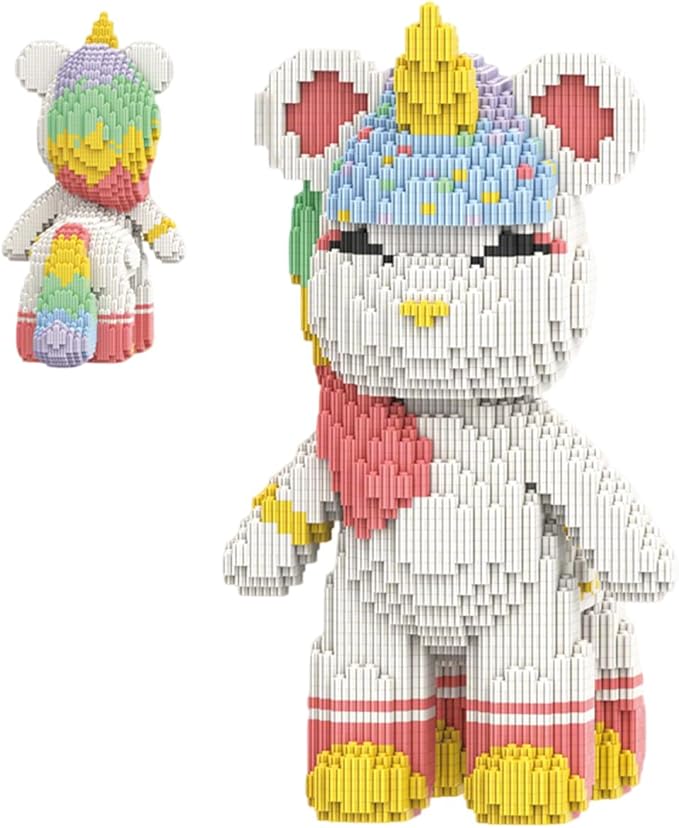 DAHONPA Animal Unicorn Micro Building Blocks Set (5100 Pieces) Gift for Adults and Kids