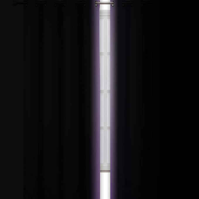 LEMOMO Blackout Curtains 42 x 84 inch/Lavender Curtains Set of 2 Panels/Thermal Insulated Room Darkening Bedroom Curtains