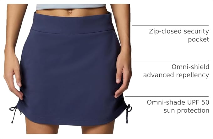 Columbia All Seasons Ruched Skort