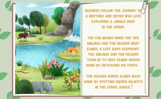 Elmer The Elephant Stuffed Animal and Heartwarming Kids Storybook Set, Book with Stuffed Animal Set with Elephant Plush & Childrens Book for Ages 3-8