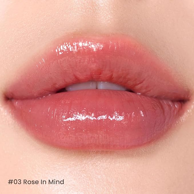 Peripera Ink Mood Glowy Tint, Lip-Plumping, Naturally Moisturizing, Lightweight, Glow-Boosting, Long-Lasting, Comfortable, Non-Sticky, Mask Friendly, No White Film (03)