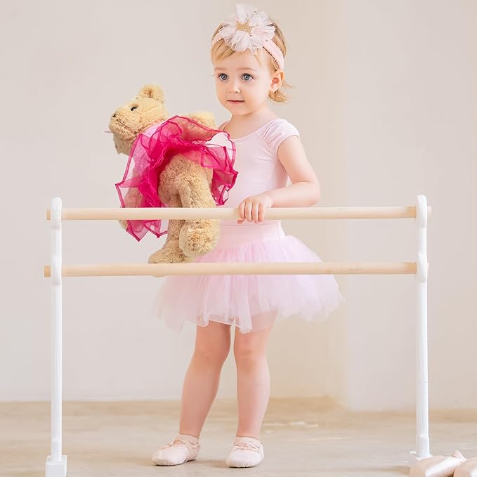 Ballerina Teddy Bear Stuffed Animal Cute Plush Bear in Tutu Skirt Birthday Dance Recital Gifts for Girls Kids 21’’ Pink