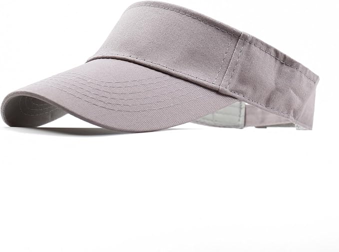 ANDICEQY Sports Sun Visor Hat, Sun Hat Visors for Women and Men for Outdoor | Adjustable Sun Visor Hats, Lightweight & Breathable, Cotton, Ideal for Running, Tennis, Golf, Outdoor Sports and Beach