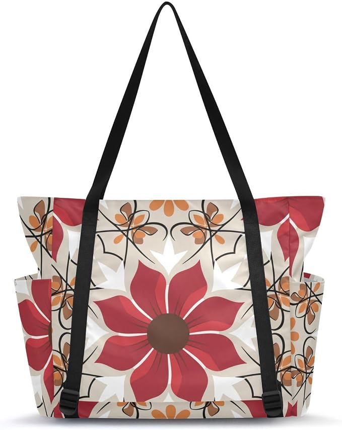 MCHIVER Yoga Bag for Women Men Large Yoga Mat Bag with Adjustable Strap Workout Bags Totes for Pilates Yoga Travel