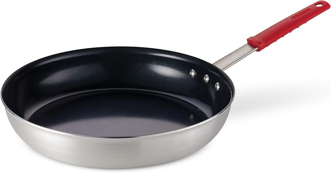 Tramontina Professional 14-Inch Ceramic Non Stick Extra Large Frying Pan, Heavy-Gauge Aluminum Skillet with Ceramic Nonstick Coating, Dishwasher and Oven Safe, Black
