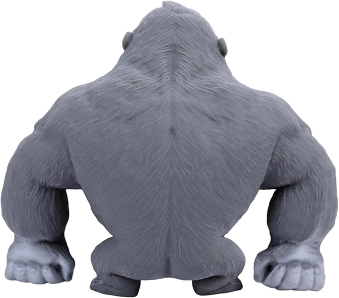 Super Stretchy Gorilla Fidget Toy, Squishy Monkey Squeeze Toy, Splat Maxi Kong, Sensory and Fidget Toy for Kids and Adults, Fun Gift for Fidgeters, Ideal Gift for Kids (Gray)