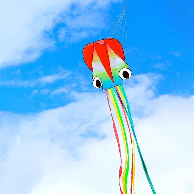 Kites for Kids & Adults, Beach Kites Set for Beginners, Easy to Fly Large Kite Pack for Boys and Girls, Kite String Included, Perfect for Outdoor Activities