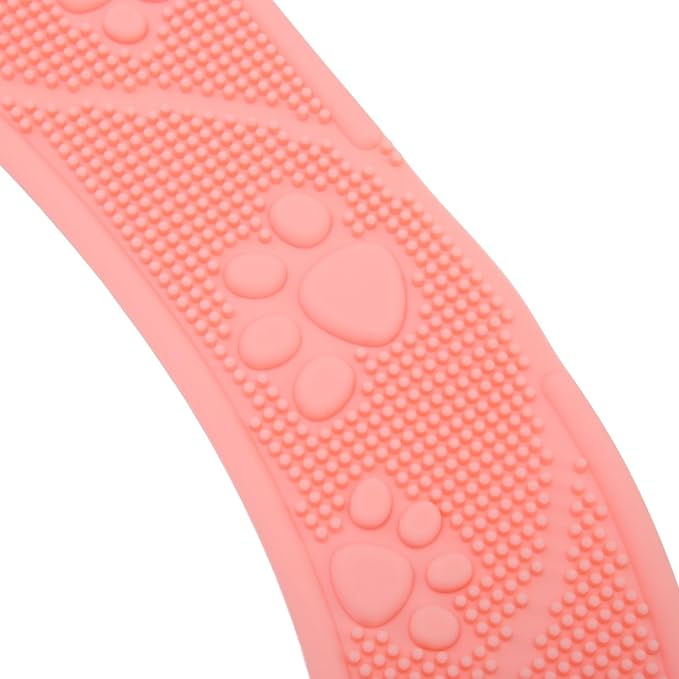 Universal Toilet Seat Cover Washable Silicone Non Slip Toilet Seat Pad Durable Soft Comfortable for Elderly Children Bathroom Home 39.5x34cm (Pink)