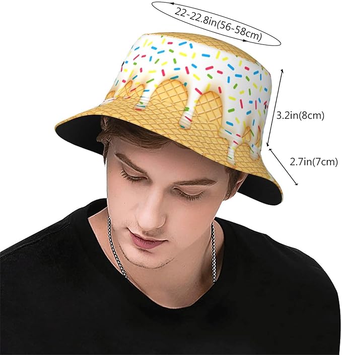 Bucket Hats Fashion Sun Cap Packable Outdoor Fisherman Hat for Women and Men