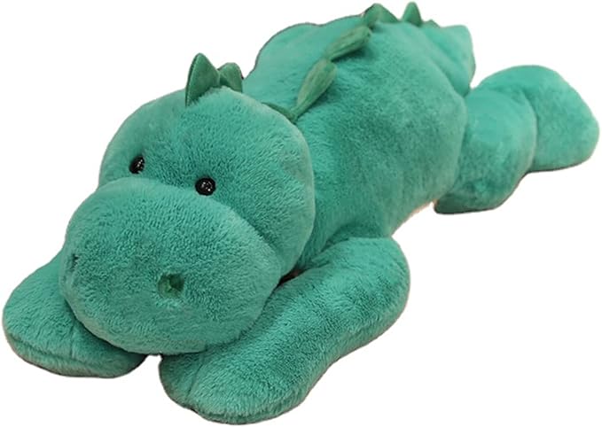 Weighted Stuffed Animals, 3.3 lbs Weighted Dinosaur Stuffed Animal Toy Dinosaur Weighted Plush Animals Throw Pillow Gifts for Boys Girls, 19.6 inch