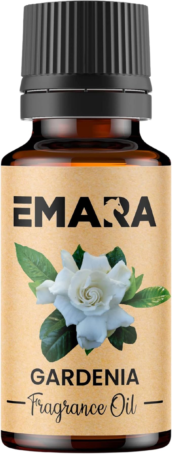 EMARA All Natural Floral Gardenia Essential Oil for Diffusers, Skin Care, Aromatherapy Fragrance Oil, Organic Therapeutic Grade 15 mL (1/2 fl oz)