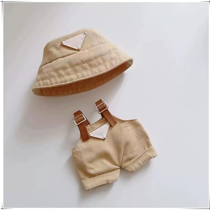 17cm Doll Clothes Set & Outfit Set for 17cm Dolls - Premium Fashion Dresses with Accessories, Just Clothes (Style A)