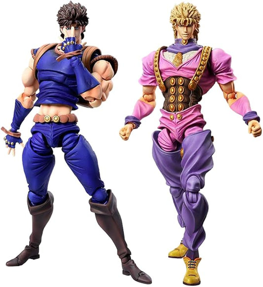 Brando Figures Kujo Jotaro/Joseph Joestar Anime Figure Statues Ultra Movable Action Figurine Ornaments