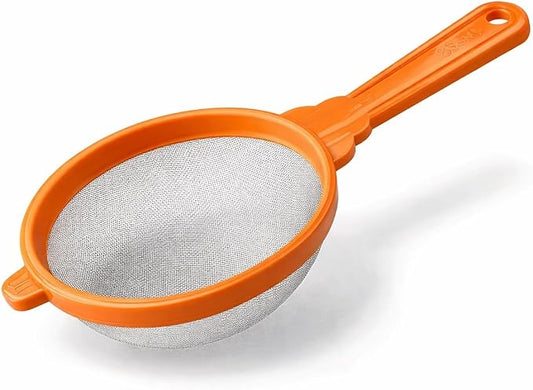 Plastic Juice Strainer 7 Number 33 CMS long and 19 CMS diameter strain jali chalni soup mango ras multicolour