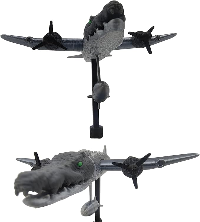 Italian Brainrot Sculpture,Brainrot Toys,Brainrot Action Figures,Collectible Italian Brainrot Characters,Best Gift for Brainrot Fans & Kids (Bombardiro Crocodilo)