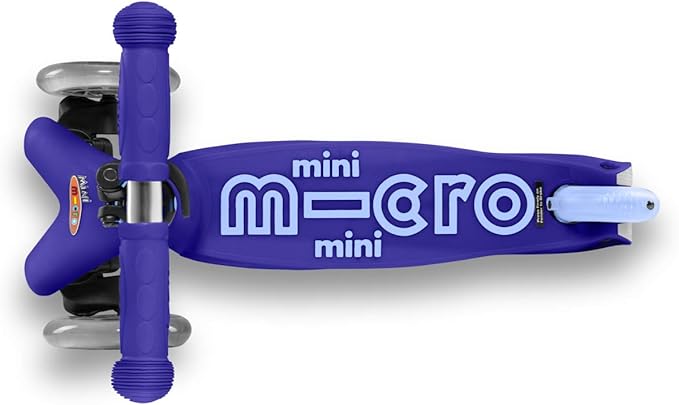 Micro Kickboard - Mini Deluxe - Three Wheeled, Lean-to-Steer Swiss-Designed Micro Scooter