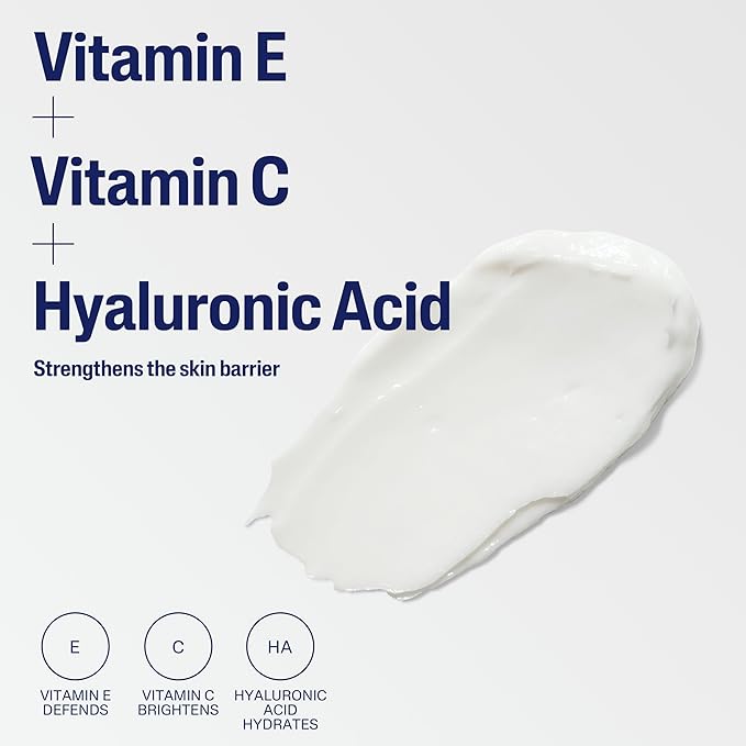 CETAPHIL Rich Hydrating Night Cream For Face, With Hyaluronic Acid, 1.7 oz, Moisturizing Cream For Dry To Very Dry Skin, No Added Fragrance, (Packaging May Vary)
