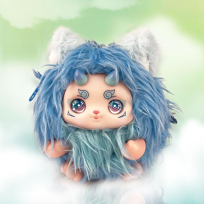 Plush Doll Purse, Plush Toy, Plush Pendant (Blue)