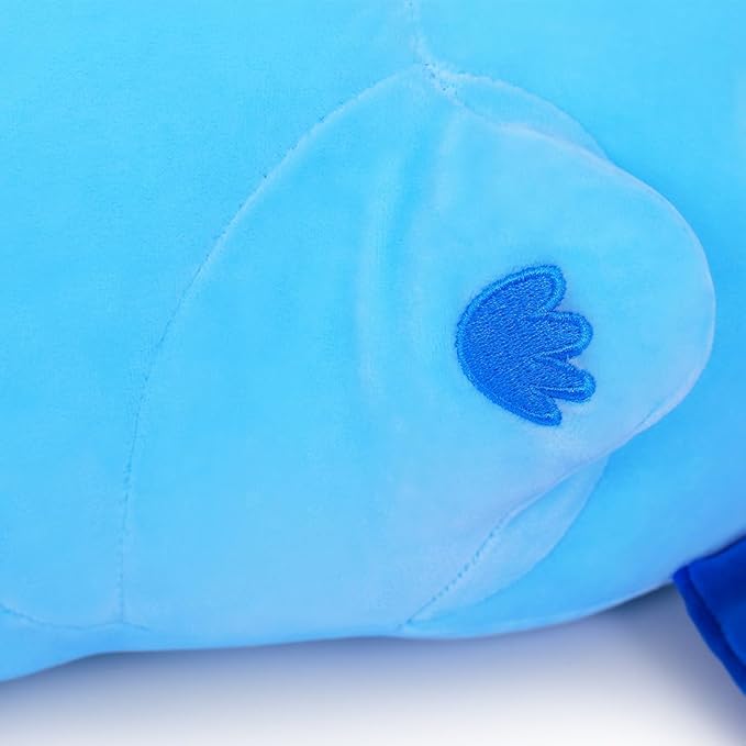 Axolotl Plush Toys - 50CM Long Stuffed Animals, Perfect Gifts for Family, Friends and Children - Blue