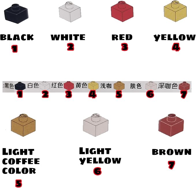 Monkey Building Blocks Set (3671PCS) High Difficulty, Suitable for Adults