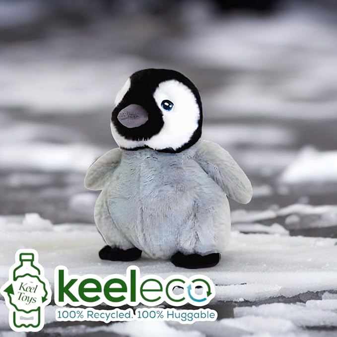 Deluxe Paws 100% Recycled Plush Eco Toys (Baby Emperor Penguin)