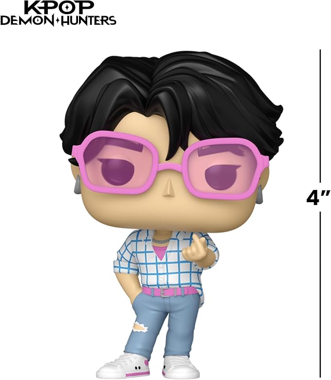 Funko Pop! Animation: Kpop Demon Hunters - Jinu - 1/6 Odds for Rare Chase Variant - Collectable Vinyl Figure - Gift Idea - Official Merchandise - Toys for Kids & Adults - Model Figure for Collectors
