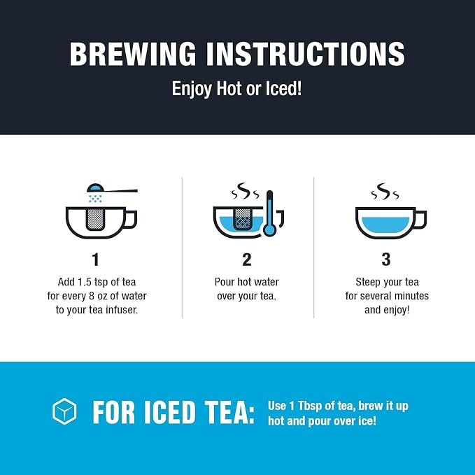 Tiesta Tea - Top 8 Favorites Sampler Set, Loose Leaf, Up to 80 Cups, High to No Caffeine, Hot & Iced, Tea Variety Pack with Green, Herbal, & Black, 8 Sample Pouches