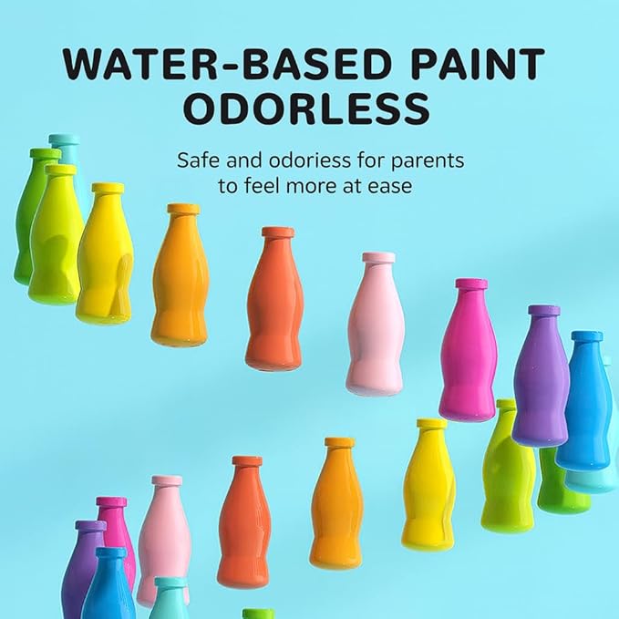 Bottle Color Match Game, Fun Family Board Game for Kids 8-12, 2-4 Player Bottle Collision Game for Kids and Adults, Perfect for Travel Camping Holidays Party Night