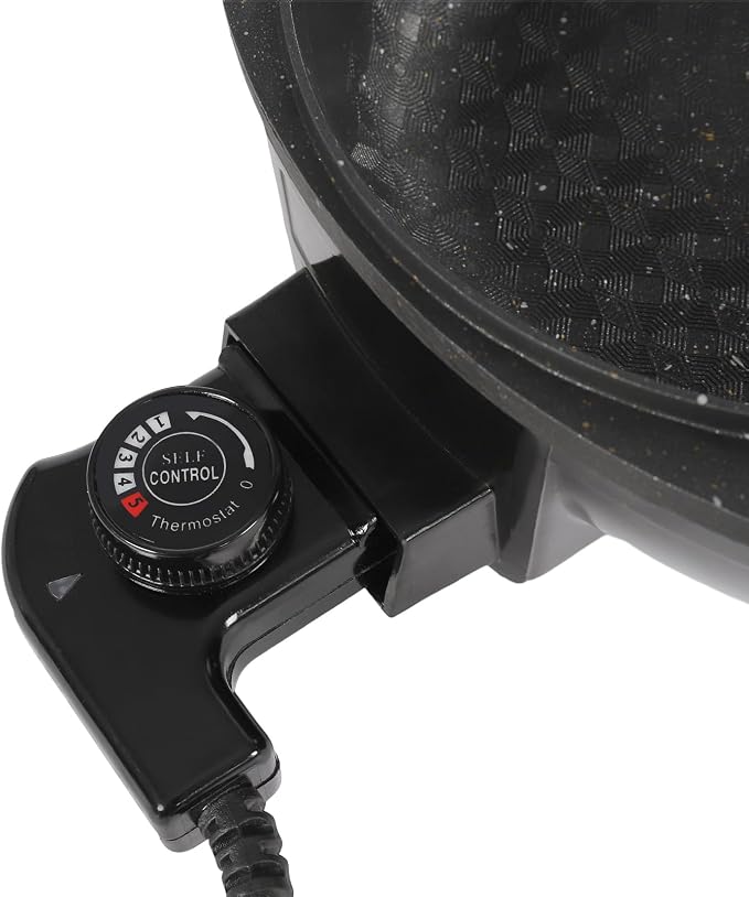 Hot Pot and Grill Combo Electric 2 in 1 Korean BBQ Grill Indoor Shabu Shabu Pot Electric Hot Pot with Grill for Hotpot BBQ, Barbecue & Grill (1350W)