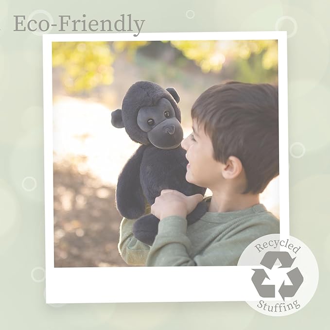World's Softest Plush Gorilla, Lushee, Large, 16" Stuffed Animal for Baby, Toddler, Kids, Adults - Gorilla Plush Toy-Adorable Toy Made from Kid-Friendly, Quality Materials