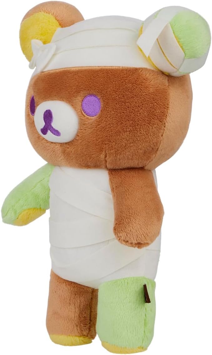 San-X Original Rilakkuma Halloween Monster Series Plush - 14" Mummy Rilakkuma