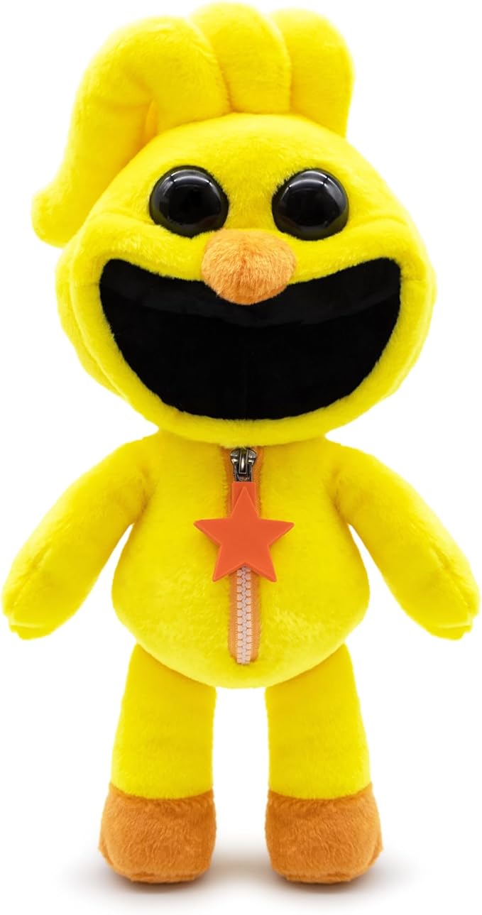 Poppy Playtime Smiling Critters 14" Toy Plush Doll (Yellow)