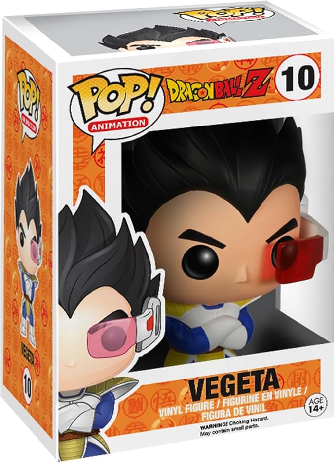 Funko Pop! Animation: Dragonball Z - Vegeta - Collectable Vinyl Figure - Gift Idea - Official Merchandise - Toys for Kids & Adults - Anime Fans - Model Figure for Collectors and Display
