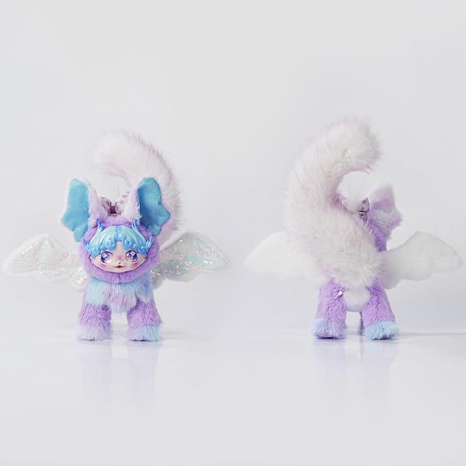 Wizarding Forest Fairy Plush Doll Series, 9 inch Fantasy Collectible Plush Toy with Wings and Tail, Soft Stuffed Animal for Kids, Girls, and Collectors - Phantom Sound