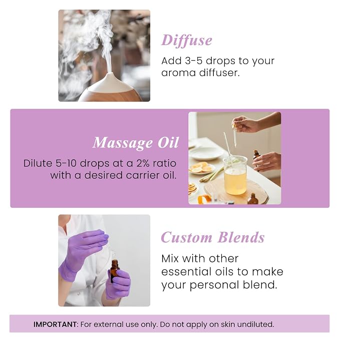 Handcraft Blends Frankincense Essential Oil, Lavender & Eucalyptus Essential Oil – Huge 4 Fl. Oz – 100% Pure and Natural Essential Oils – Premium Therapeutic Grade with Premium Glass Dropper