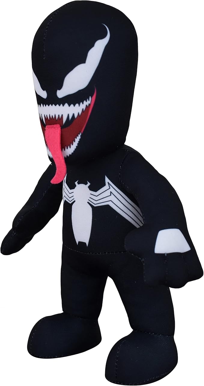 Bleacher Creatures Marvel Venom 10" Plush Figure - A Superhero for Play or Display