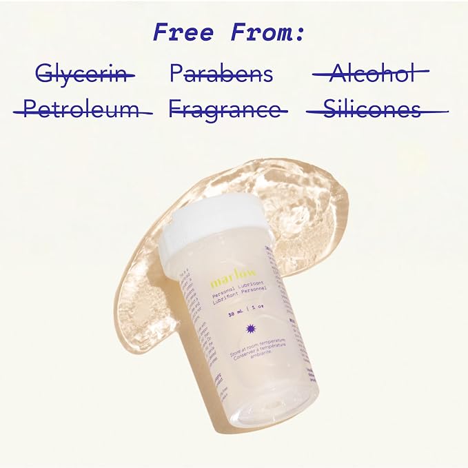 Marlow | Tampon Lubricant | Makes Tampon Insertion Easy | pH Balanced