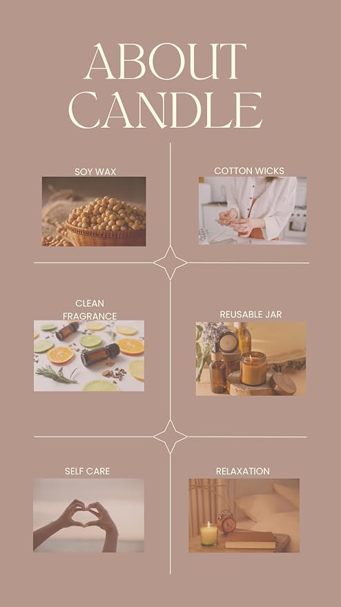 Heavenly Light LLC Candles Champagne Toast 100% Non-Toxic 9 oz Scented Soy Wax