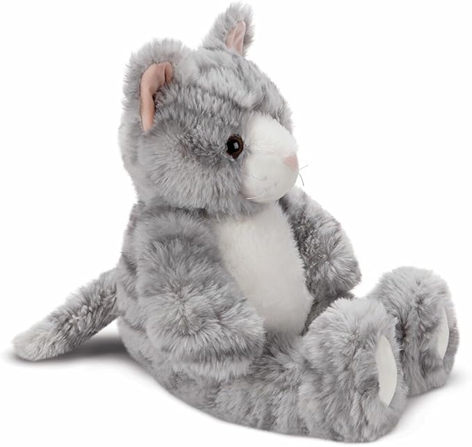 Vermont Teddy Bear Stuffed Kitten - Oh So Soft Kitty Cat Stuffed Animal, Plush Toy, Gray, 18 Inch