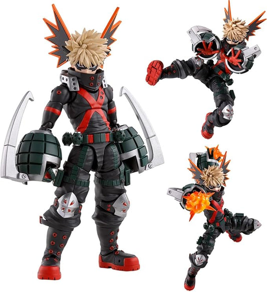LUNK MHA Midoriya Izuku Action Figures Movable Statue,Todoroki Shouto MHA Kacchan Figure,Cartoon Hero Figura Anime Figurine Ornament Collection Gifts