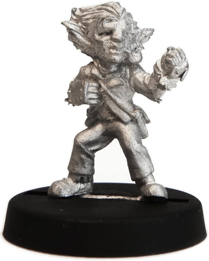 Stonehaven Gnome Monk Miniature Figure (for 28mm Scale Table Top War Games) - Made in USA