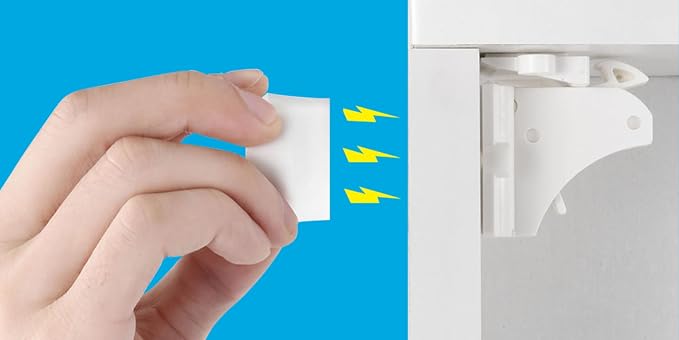 Vmaisi Magnetic Cabinet Locks for Babies (Standard, Count, 48.00)