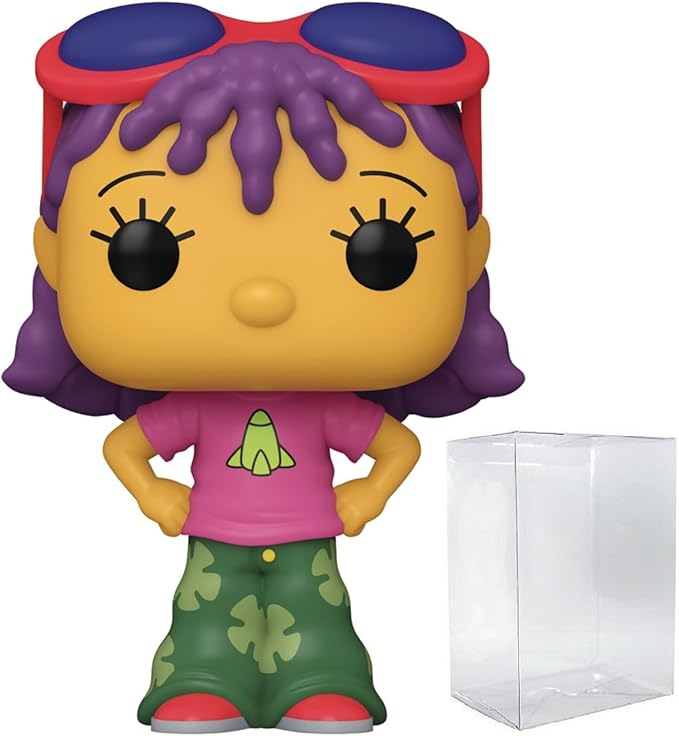 POP TV: Nick Rewind - Rocket Power, Reggie Rocket Funko Vinyl Figure (Bundled with Compatible Box Protector Case), Multicolored, 3.75 inches