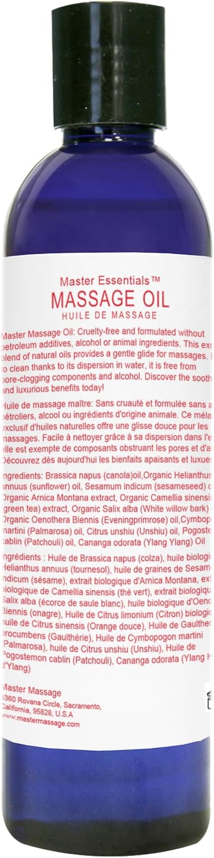 Master Massage Spa Master Essentials Exotic Blend Aroma Therapy Oil, 8oz