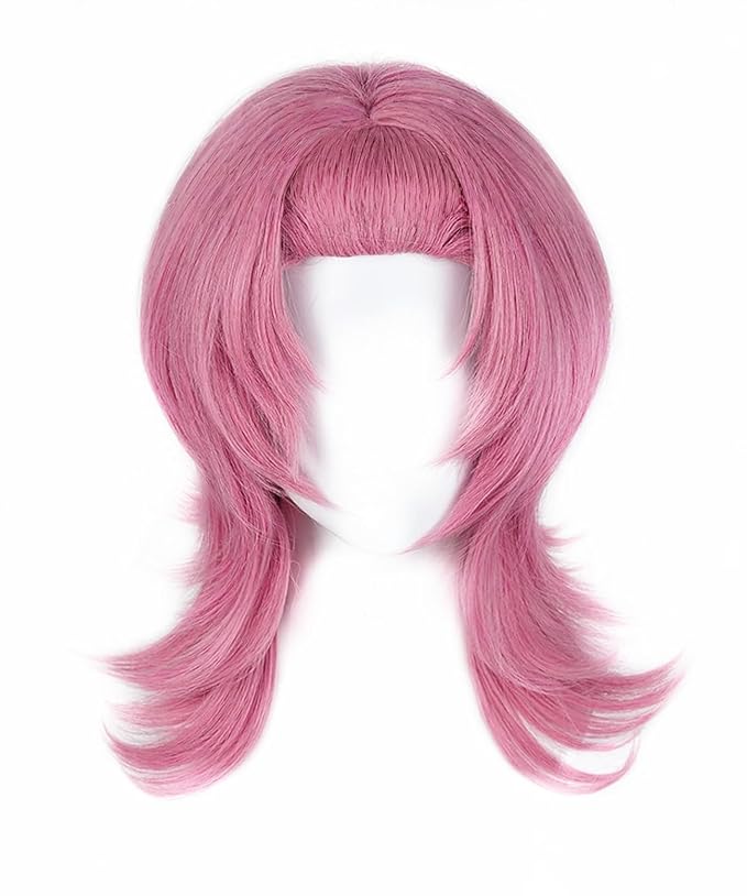 Anime Cosplay Wig Rose Red Halloween Party Costume Wig