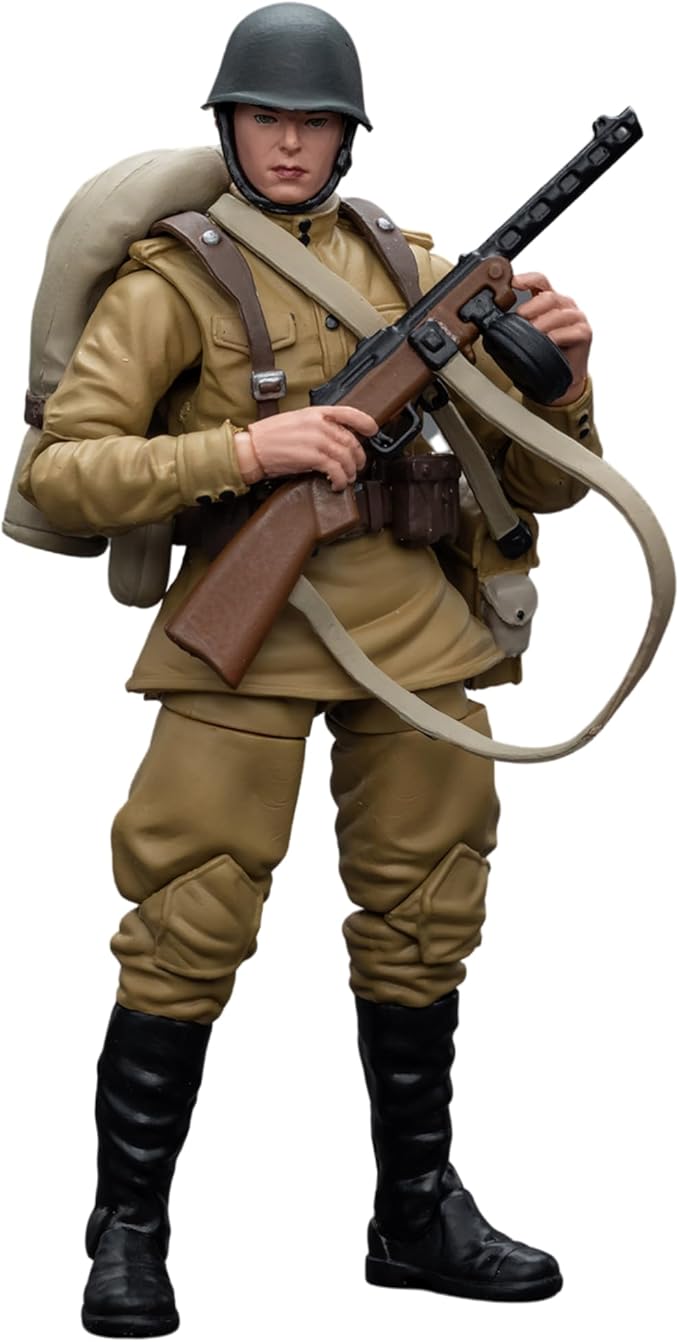 JOYTOY Hardcore Coldplay 1/18 Action Figures WWII Soviet Infantry Collection Model Birthday Gifts