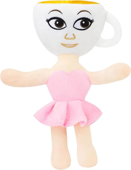 Italian Brainrot,Tung Tung Tung Sahur Plushies Toy 16inch for Fans Gift, Soft Stuffed Animal Pillow for Home Bedroom Decor, Birthday Christmas Choice (Ballerina Cappuccina)