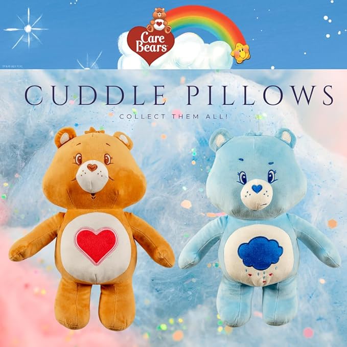 Collectibles Care Bears Tenderheart Bedding Super Soft Cozy Decorative Pillow, (Officially Licensed Product) By Franco
