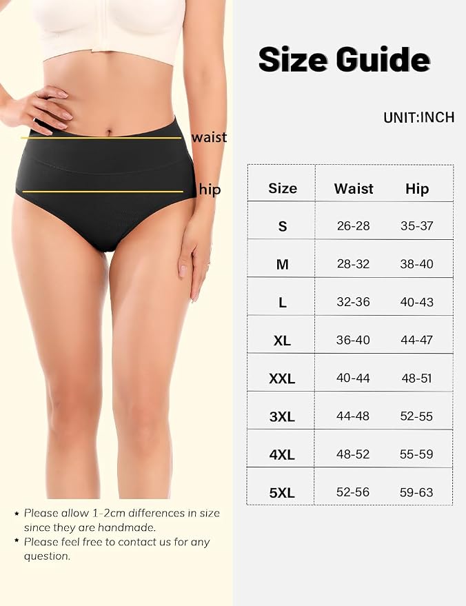 Molasus Incontinence Underwear for Women Absorbency Period Leakproof Panties